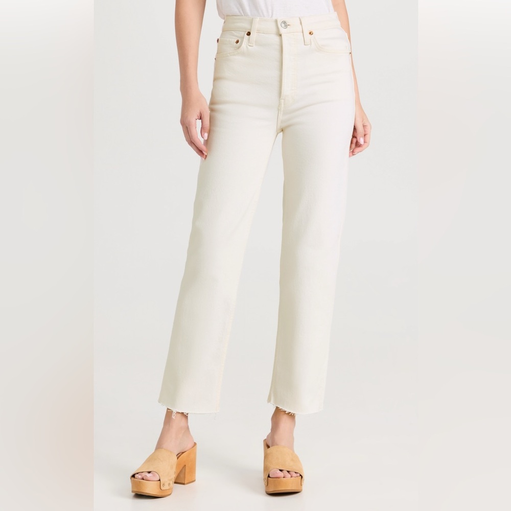 Re/Done 70s Stove Pipe Jeans NWT